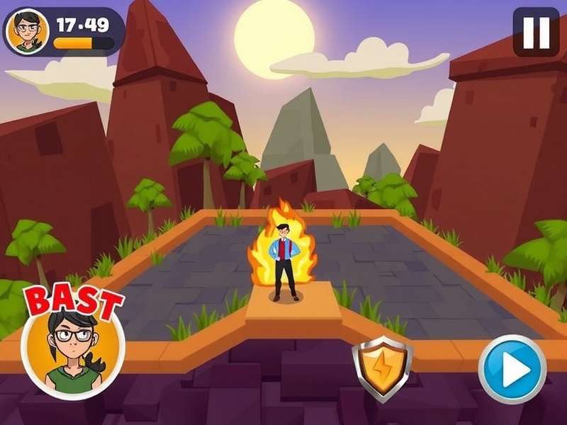 Desi Blaze Adventure gameplay screenshot